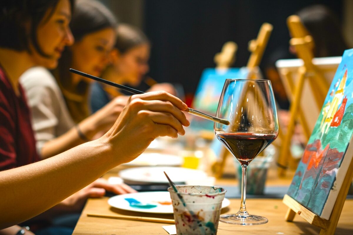 Istanbul Paint & Wine Creative Night - Istanbul, Antalya, Cappadocia