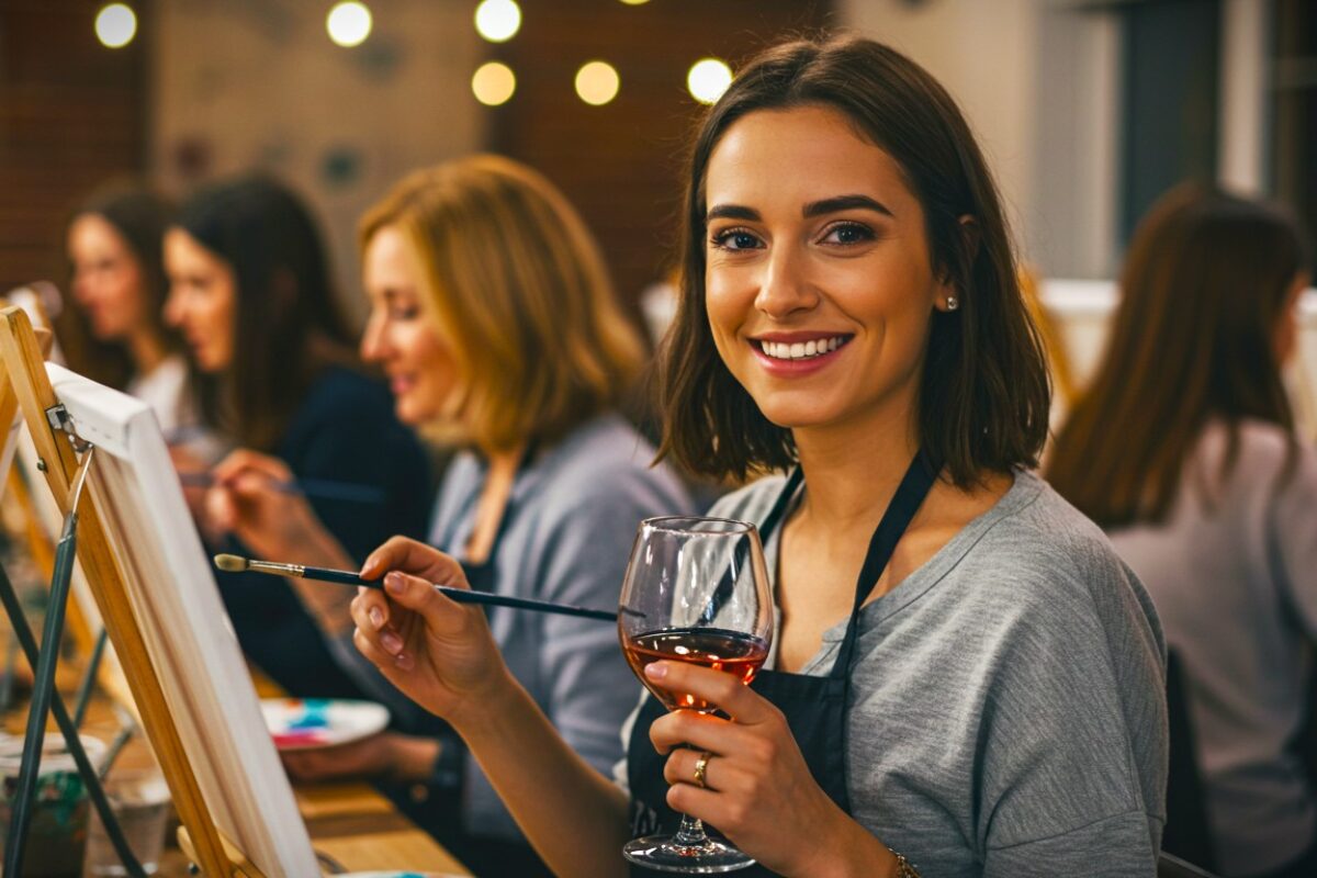 Istanbul Paint & Wine Creative Night - Istanbul, Antalya, Cappadocia