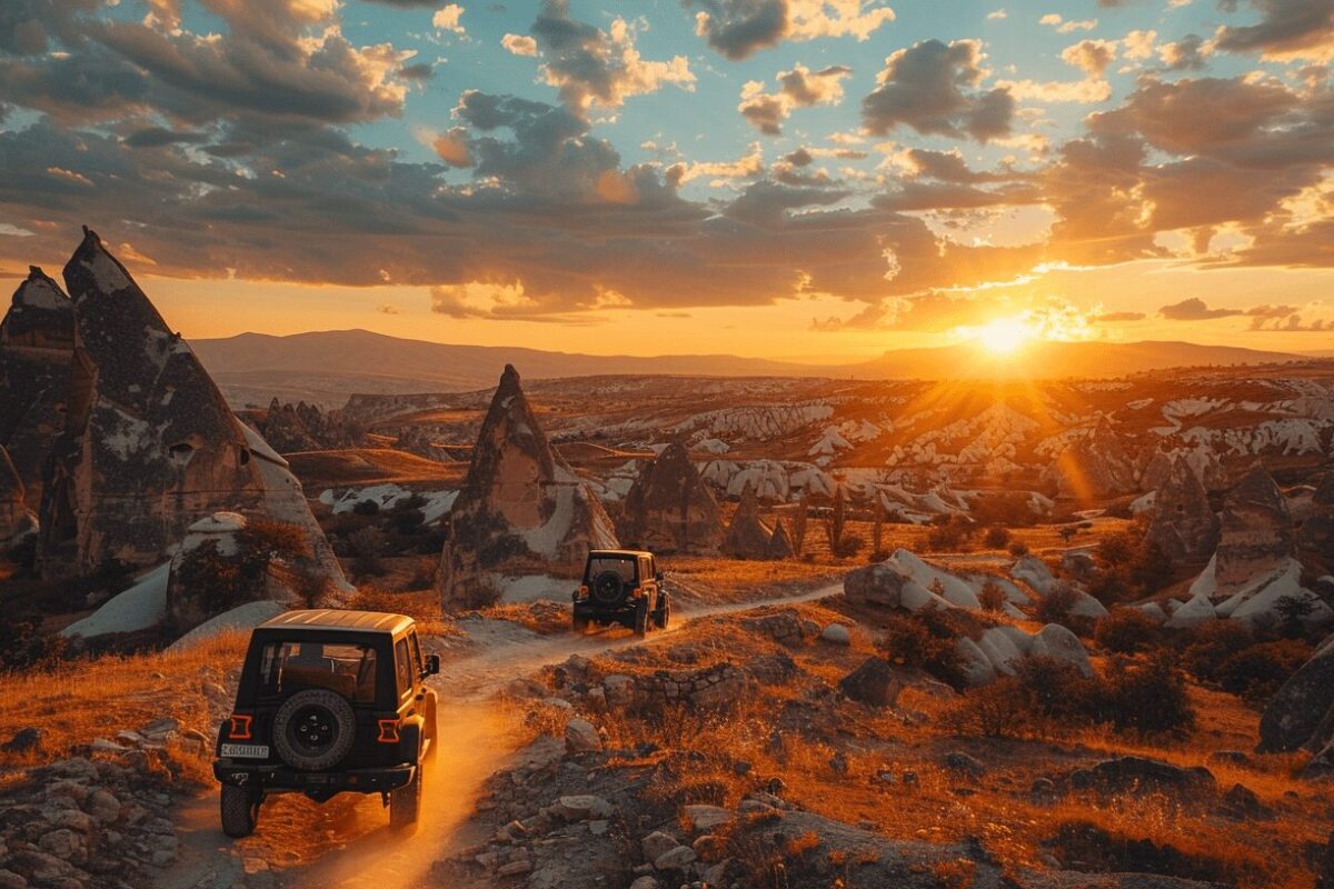 XperienceTurkey Sunset Jeep Safari with Wine Tasting in Cappadocia XperienceClub