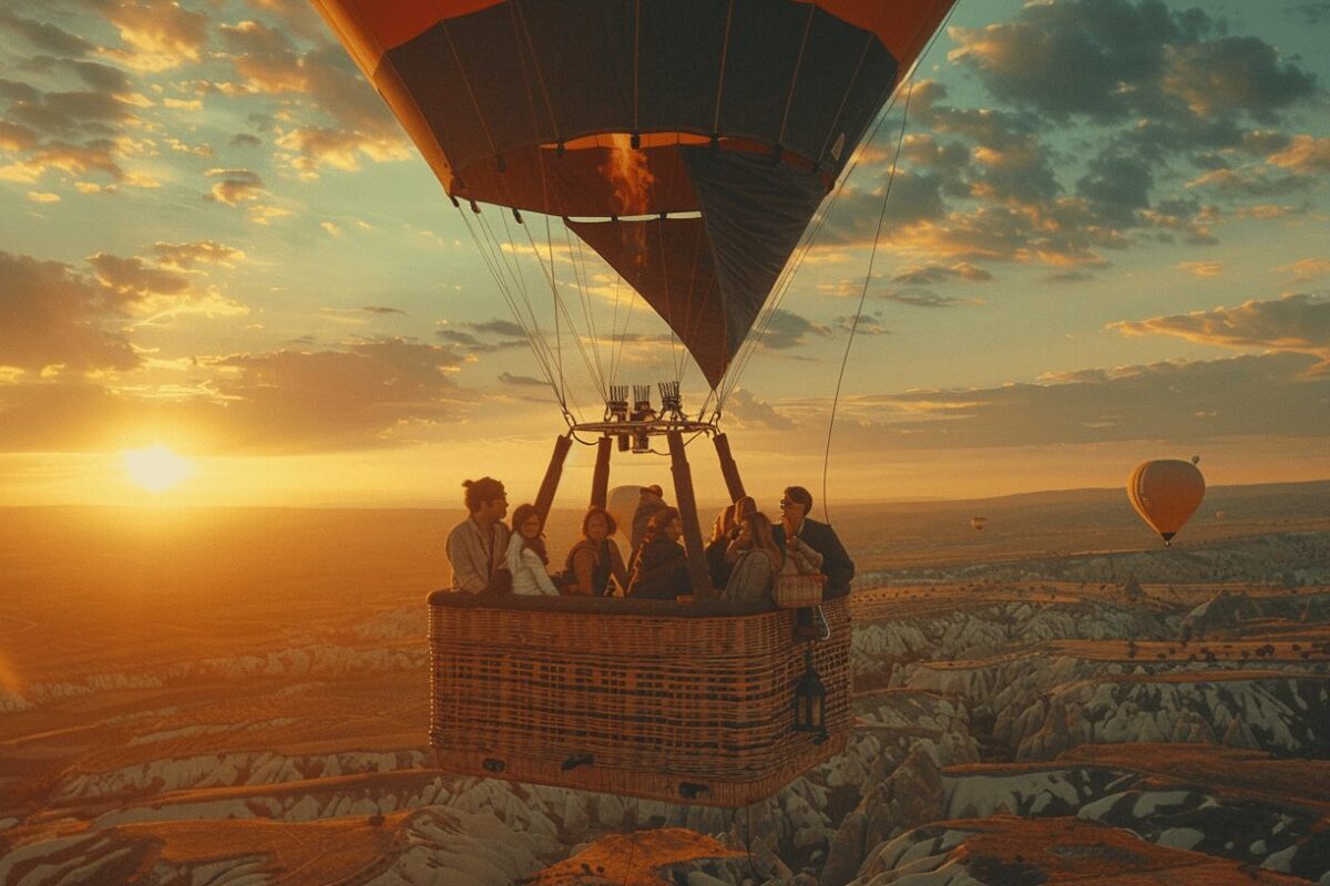 XperienceTurkey Sunrise Hot Air Balloon Breakfast Experience in Cappadocia XperienceClub